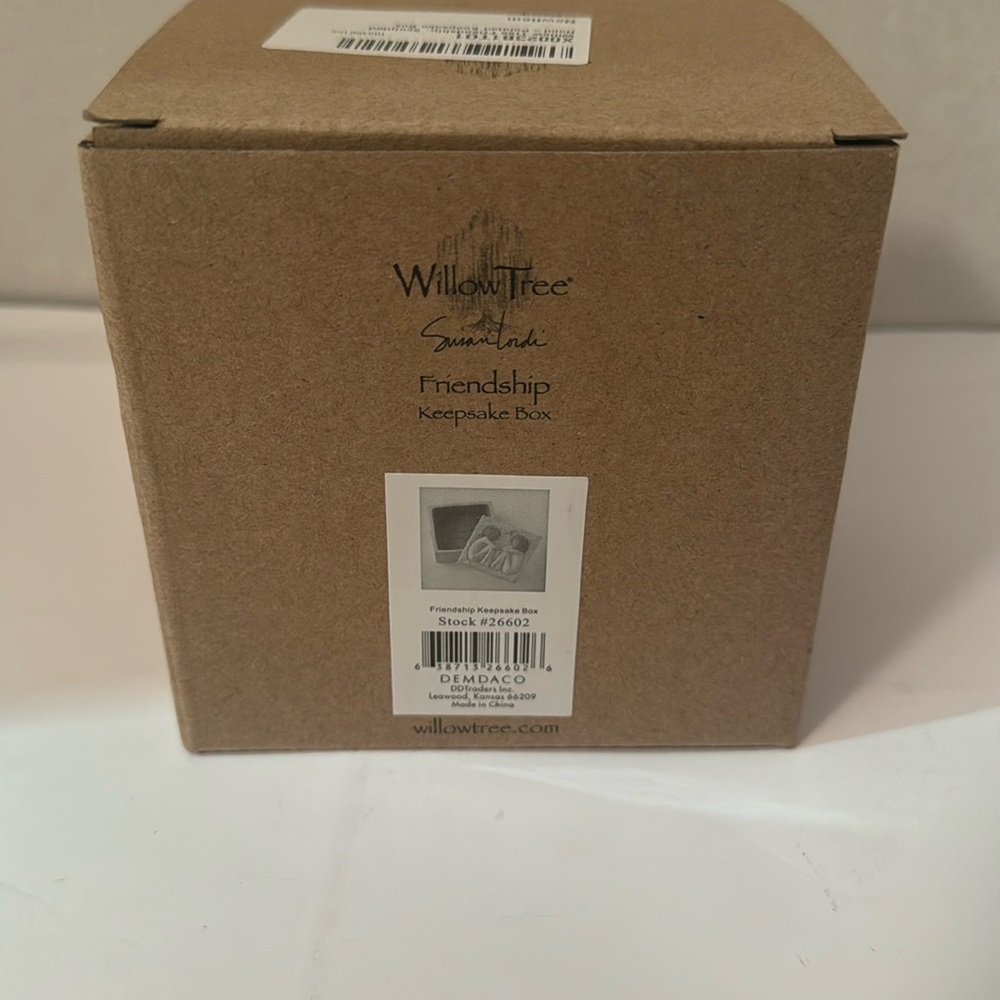 Willow Tree Friendship Keepsake Box